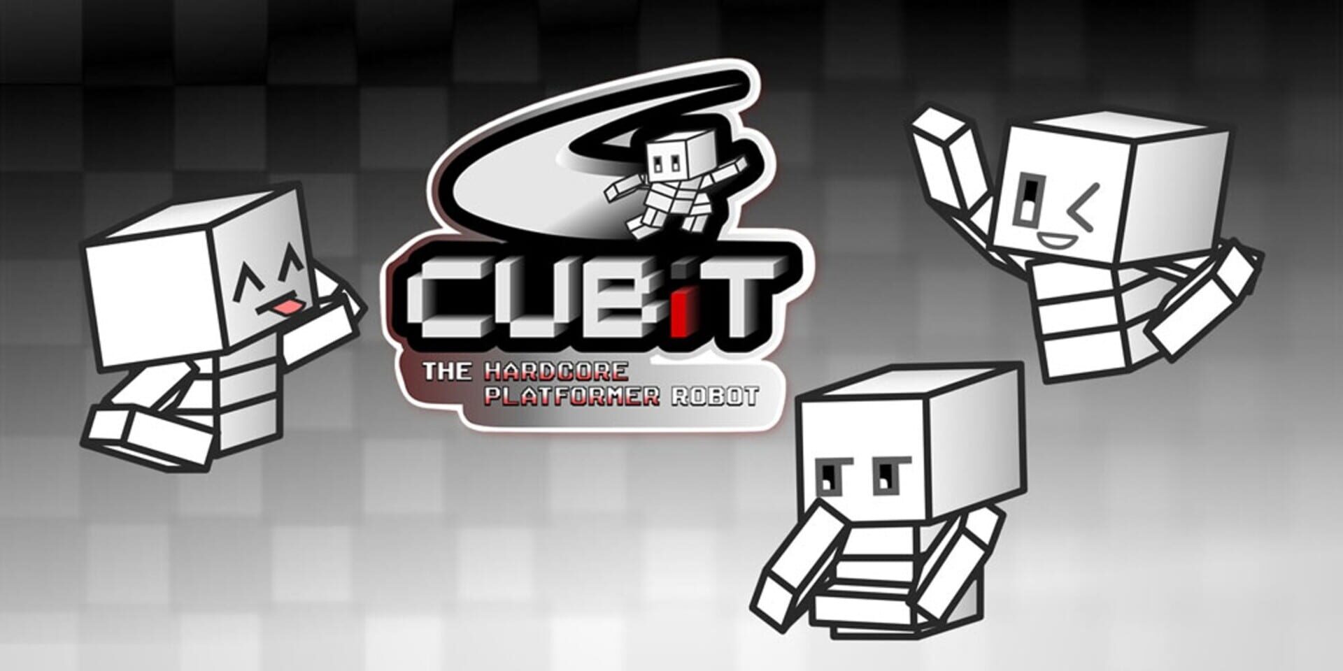 Foto do jogo Cubit: The Hardcore Platformer Robot