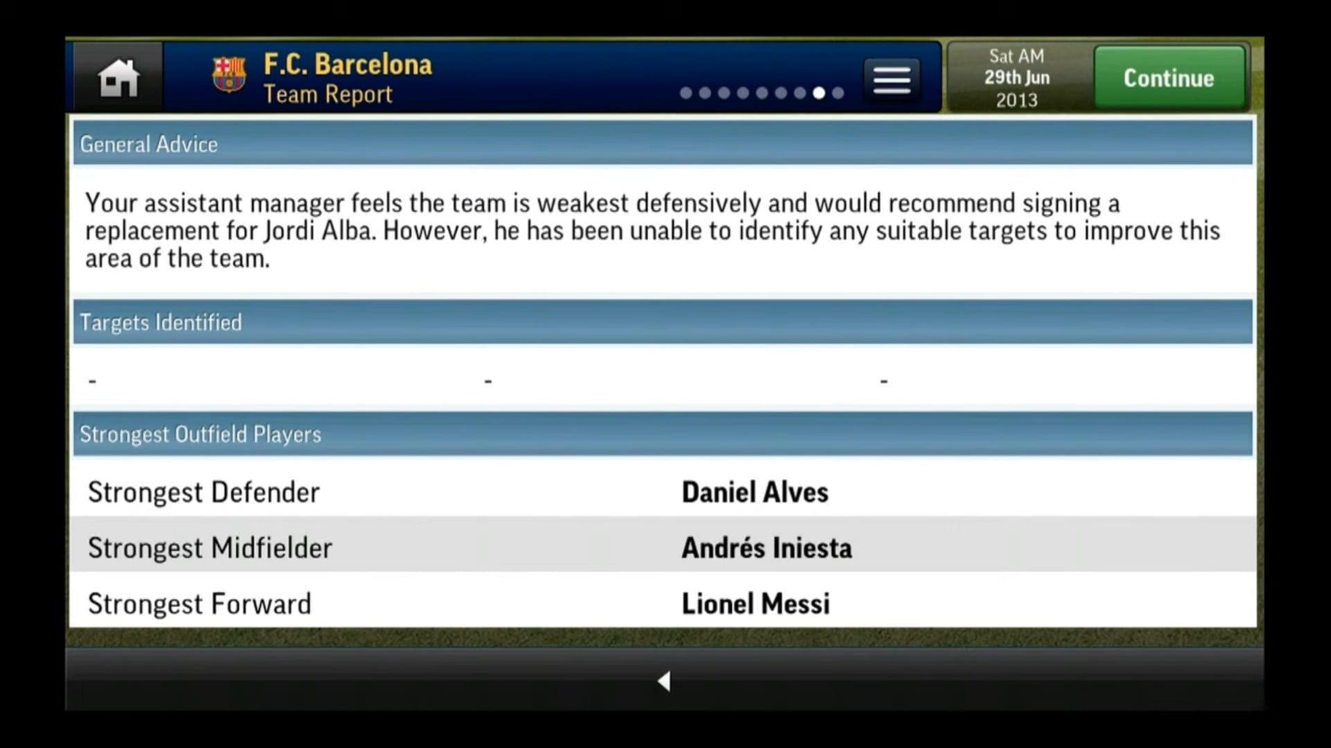Foto do jogo Football Manager Handheld 2014