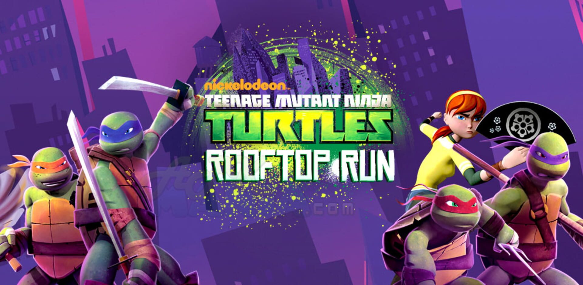 Foto do jogo Teenage Mutant Ninja Turtles: Rooftop Run