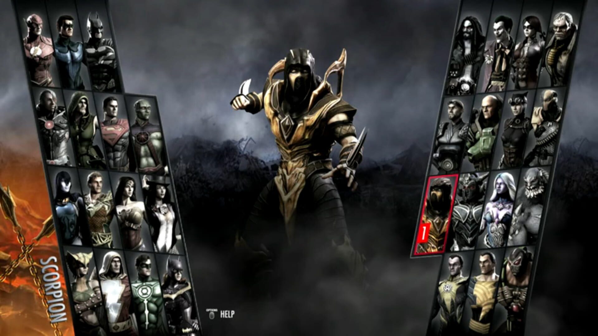 Foto do jogo Injustice: Gods Among Us - Scorpion