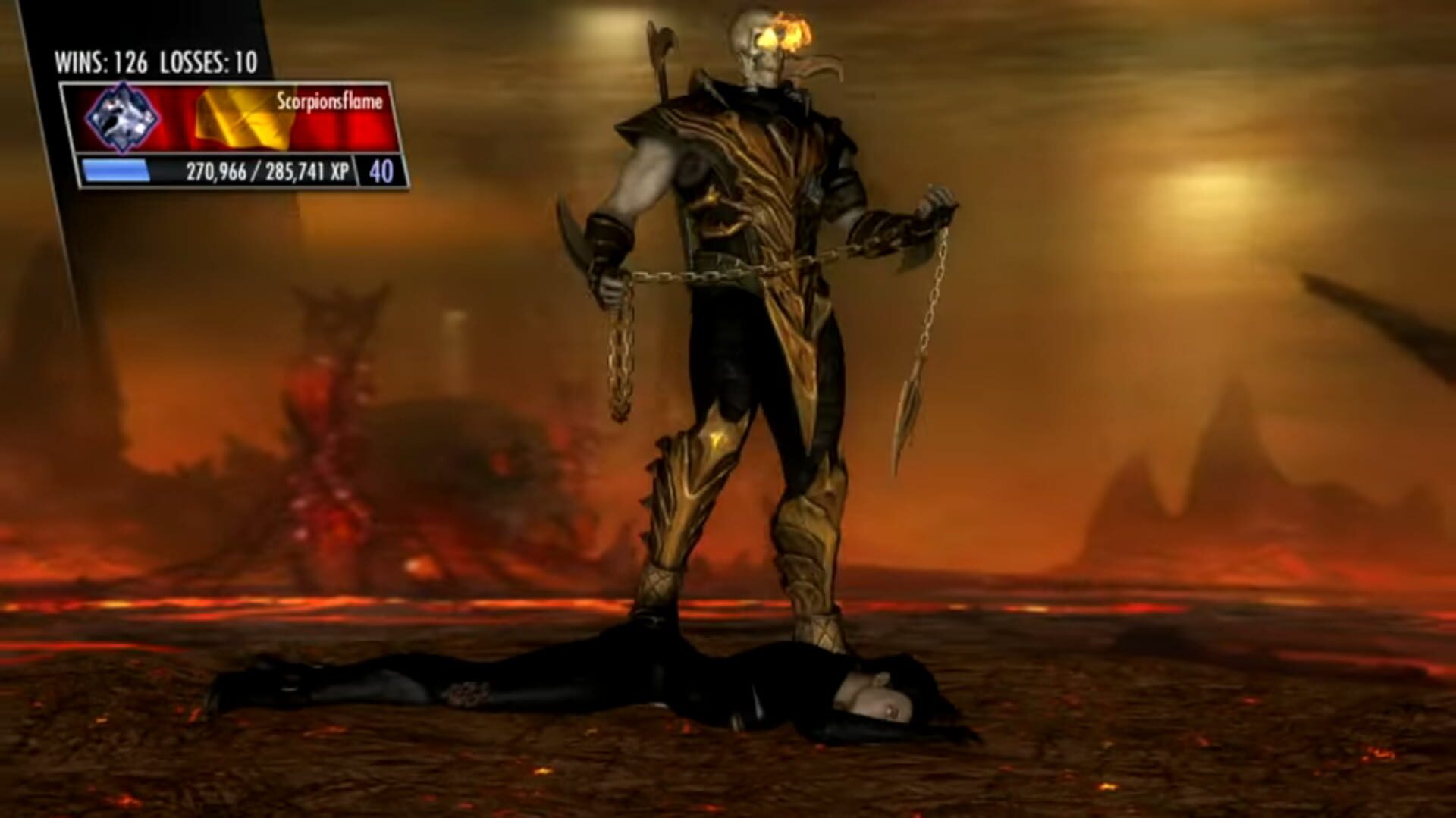 Foto do jogo Injustice: Gods Among Us - Scorpion