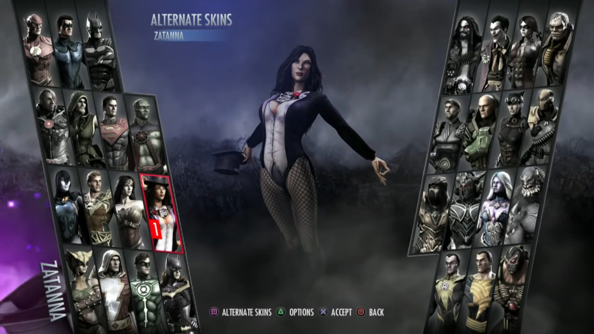 Foto do jogo Injustice: Gods Among Us - Zatanna