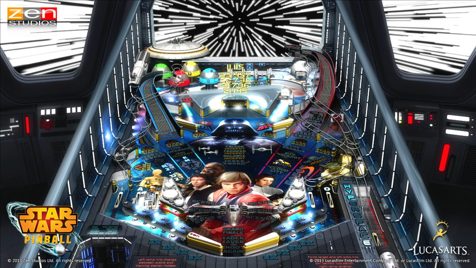Foto do jogo Star Wars Pinball