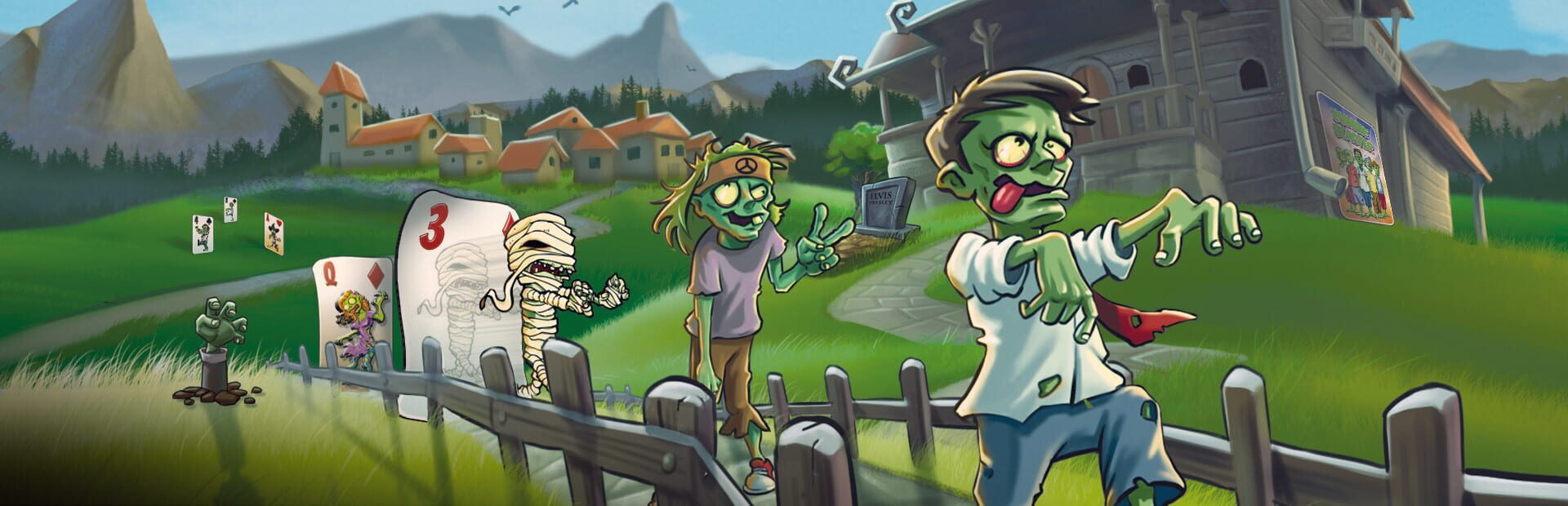 Foto do jogo Zombie Solitaire