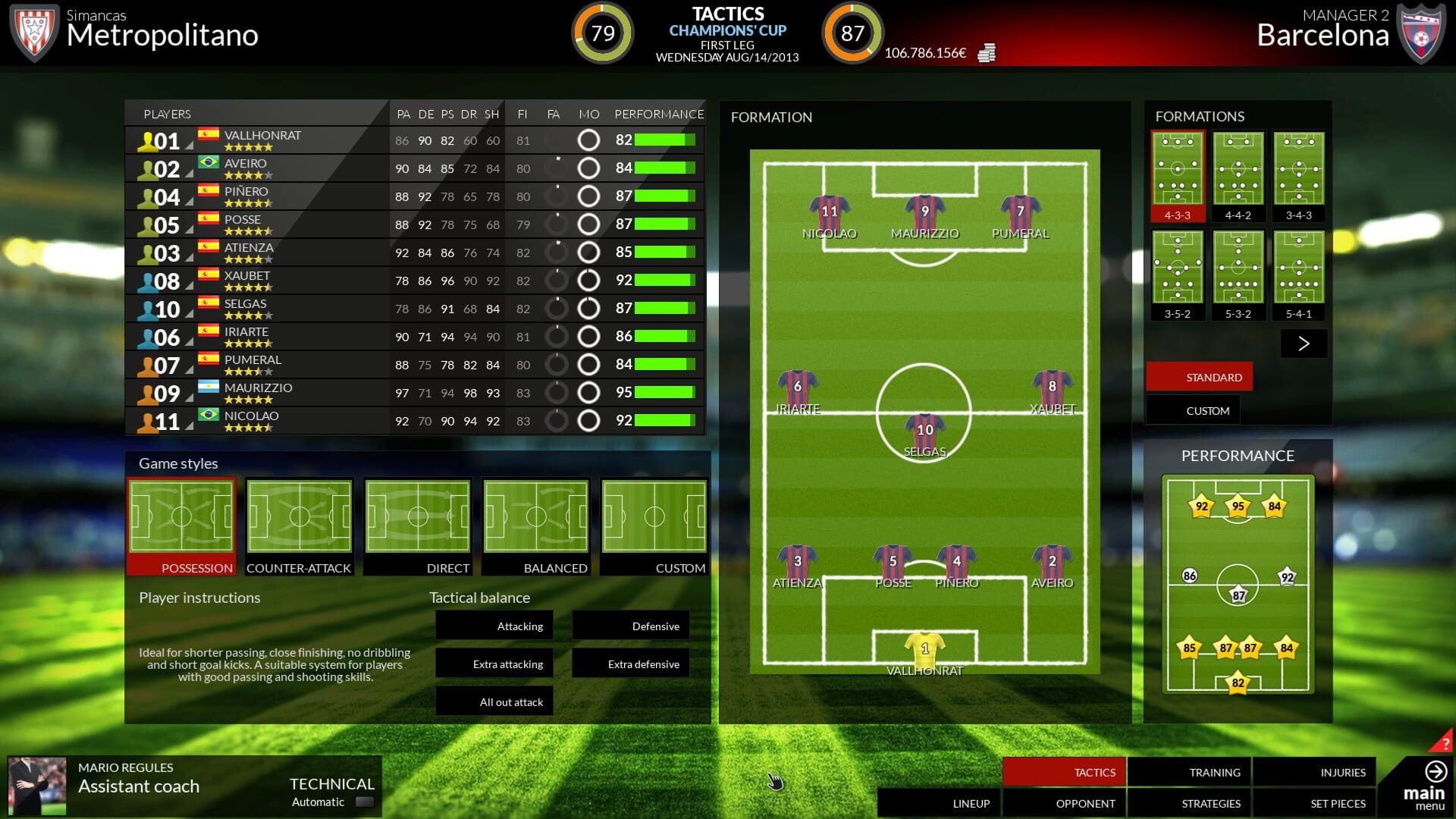 Foto do jogo FX Football: The Manager for Every Football Fan