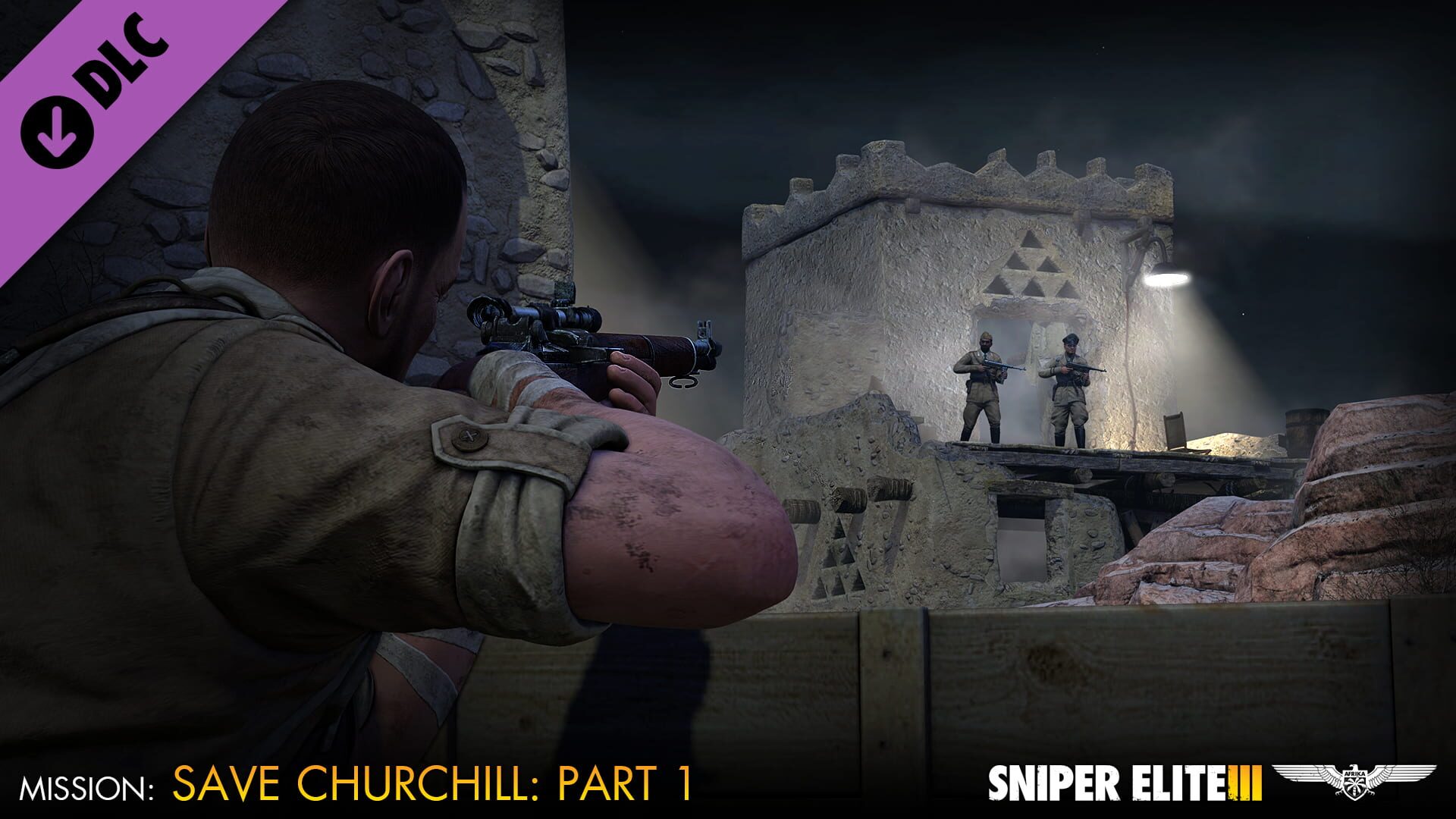Foto do jogo Sniper Elite III: Save Churchill Part 1 - In Shadows