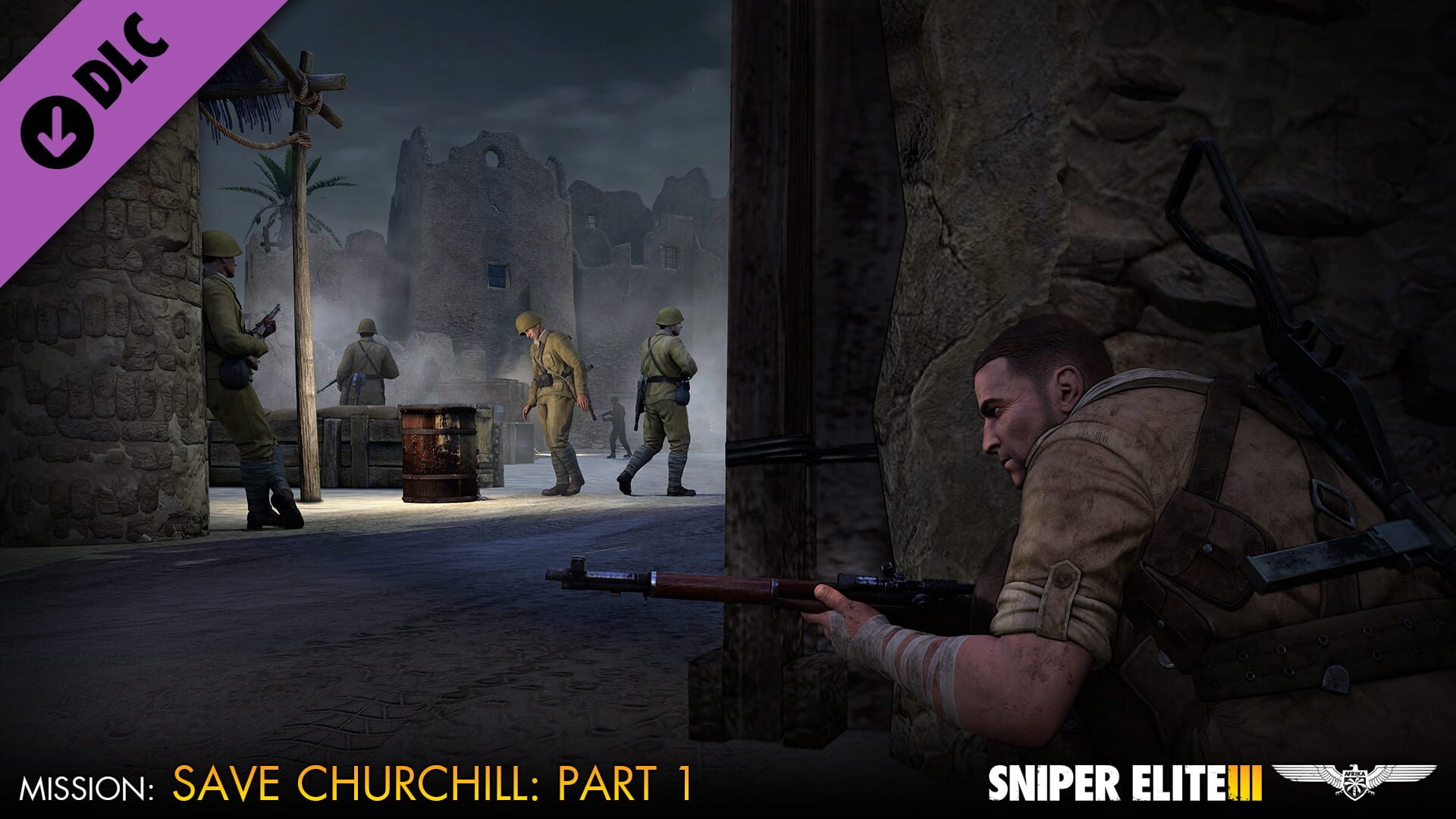 Foto do jogo Sniper Elite III: Save Churchill Part 1 - In Shadows