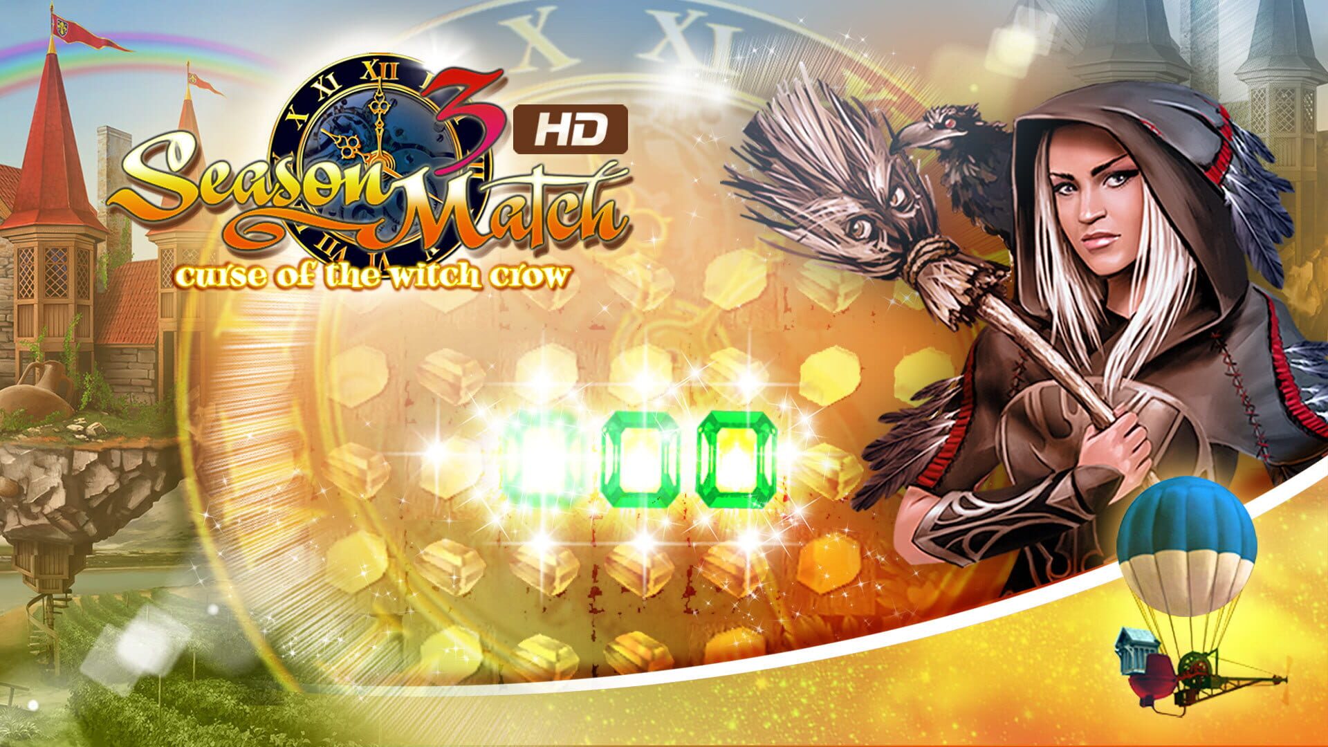 Foto do jogo Season Match 3: Curse of the Witch Crow