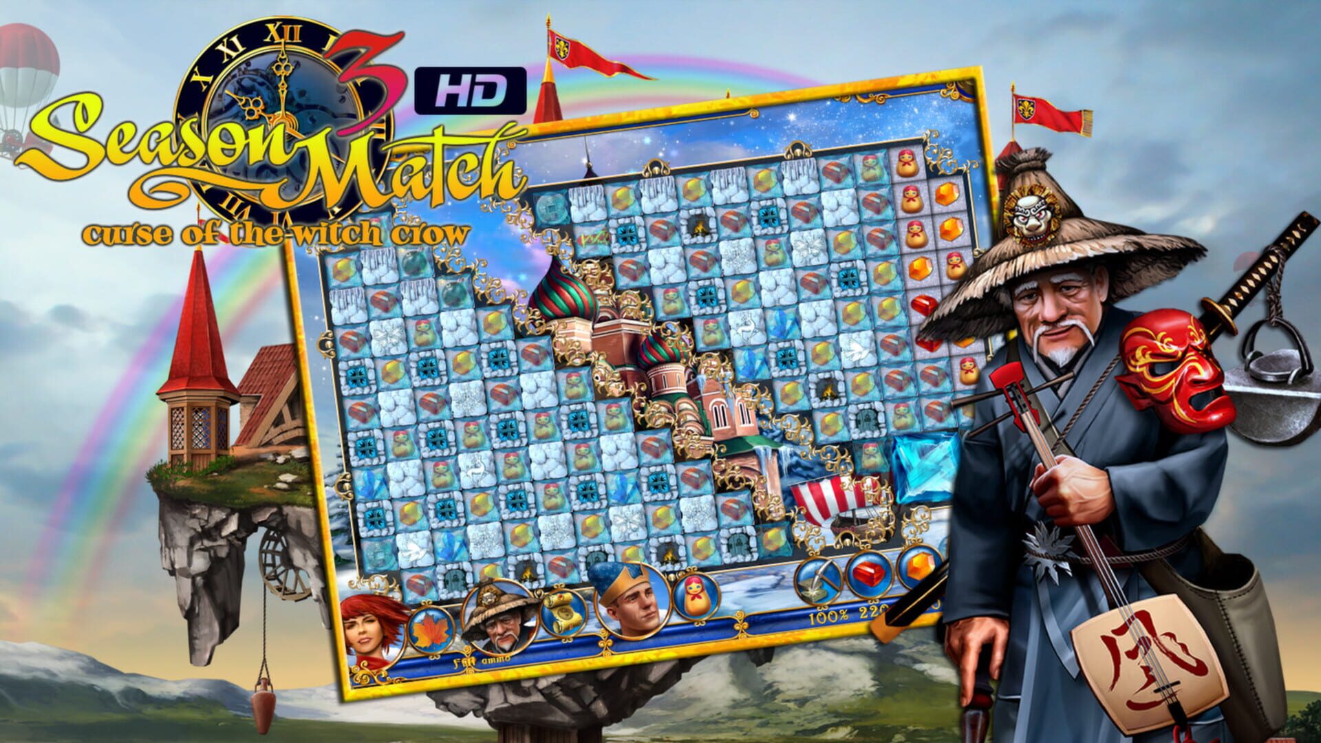 Foto do jogo Season Match 3: Curse of the Witch Crow