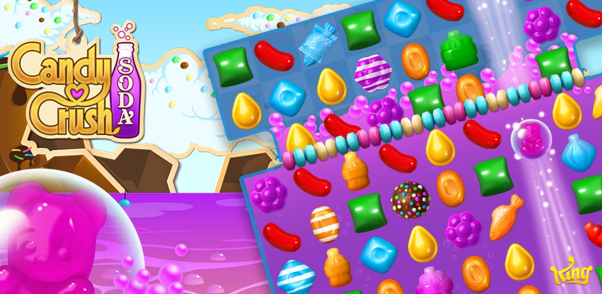 Foto do jogo Candy Crush Soda Saga