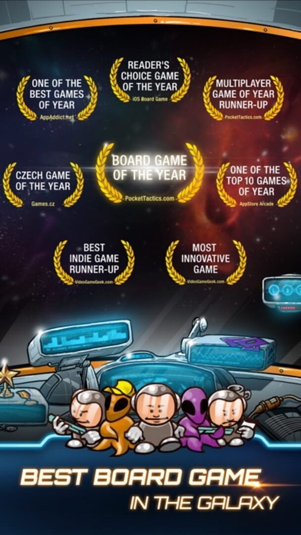 Foto do jogo Galaxy Trucker Pocket