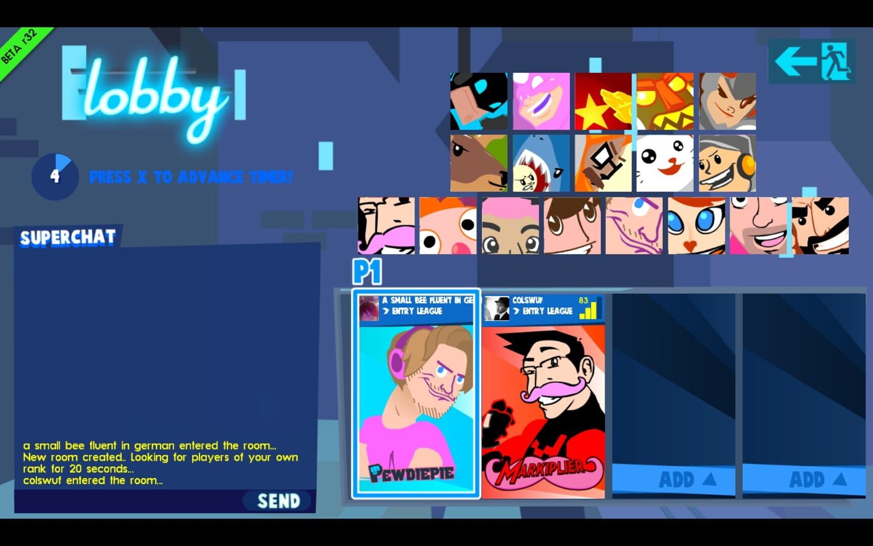 Foto do jogo SpeedRunners: Youtuber Pack 2