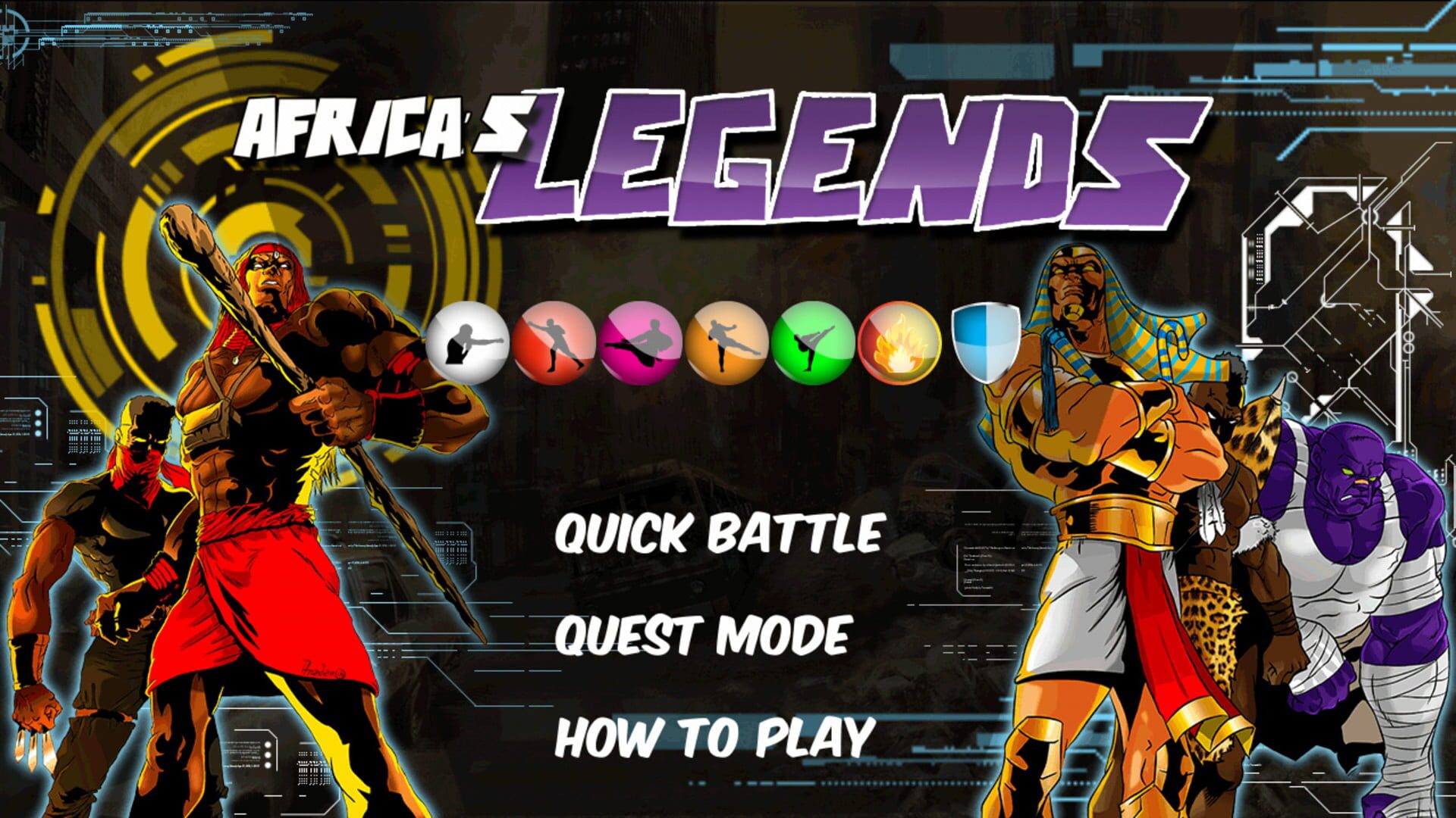 Foto do jogo Africa's Legends
