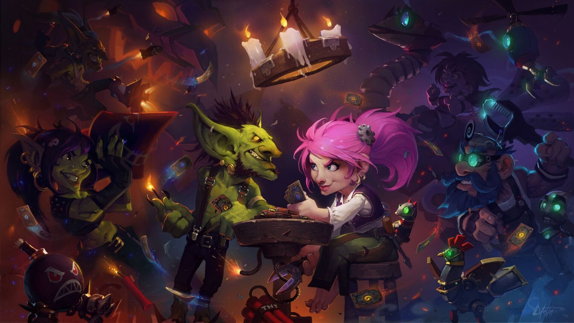 Foto do jogo Hearthstone: Goblins vs Gnomes