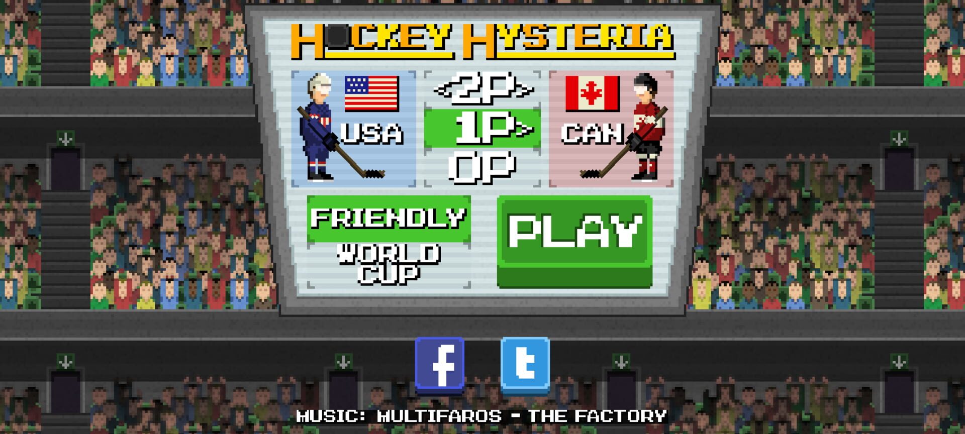 Foto do jogo Hockey Hysteria