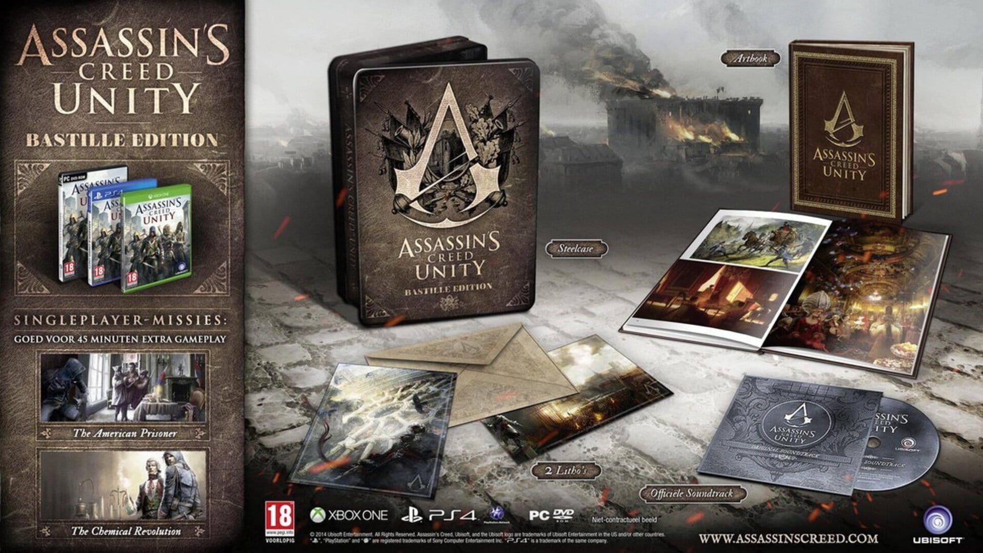 Foto do jogo Assassin's Creed: Unity - Bastille Edition