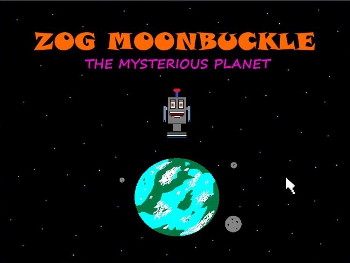 Foto do jogo Zog Moonbuckle: The Mysterious Planet