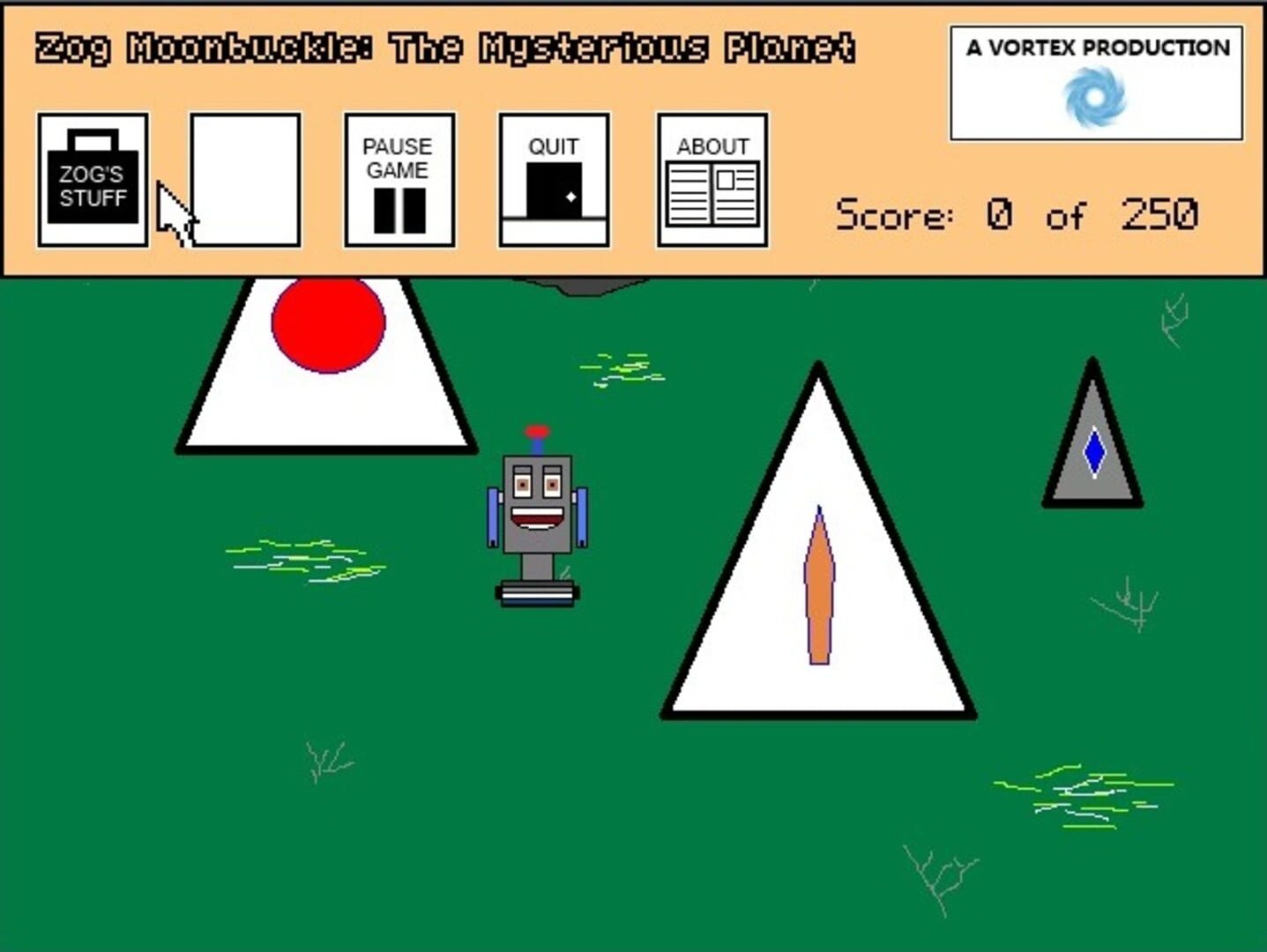 Foto do jogo Zog Moonbuckle: The Mysterious Planet
