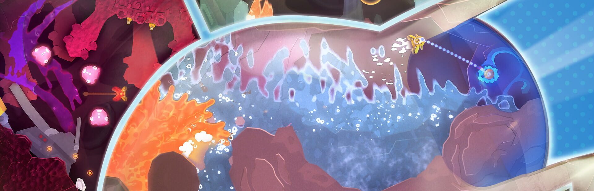 Foto do jogo PixelJunk Shooter Ultimate