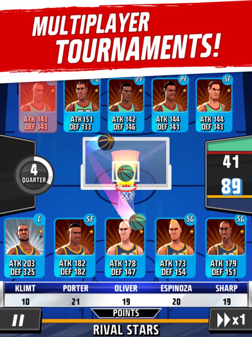Foto do jogo Rival Stars Basketball