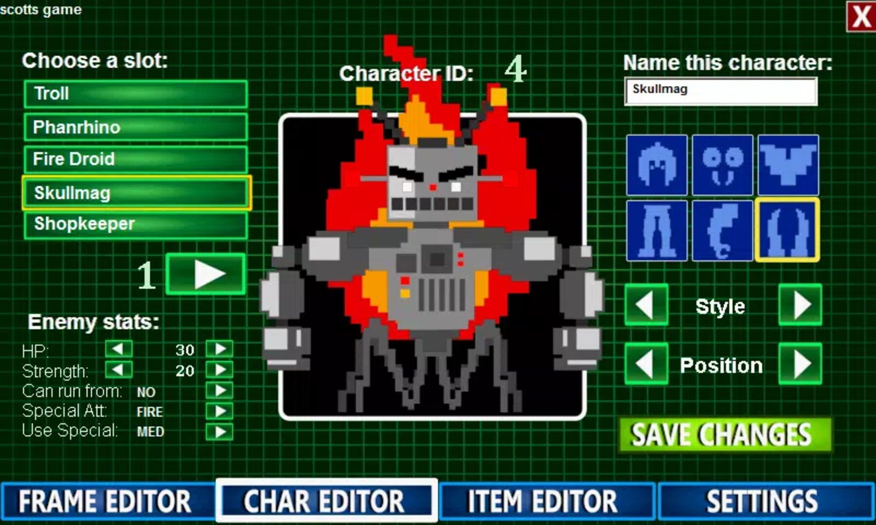 Foto do jogo 8-Bit RPG Creator