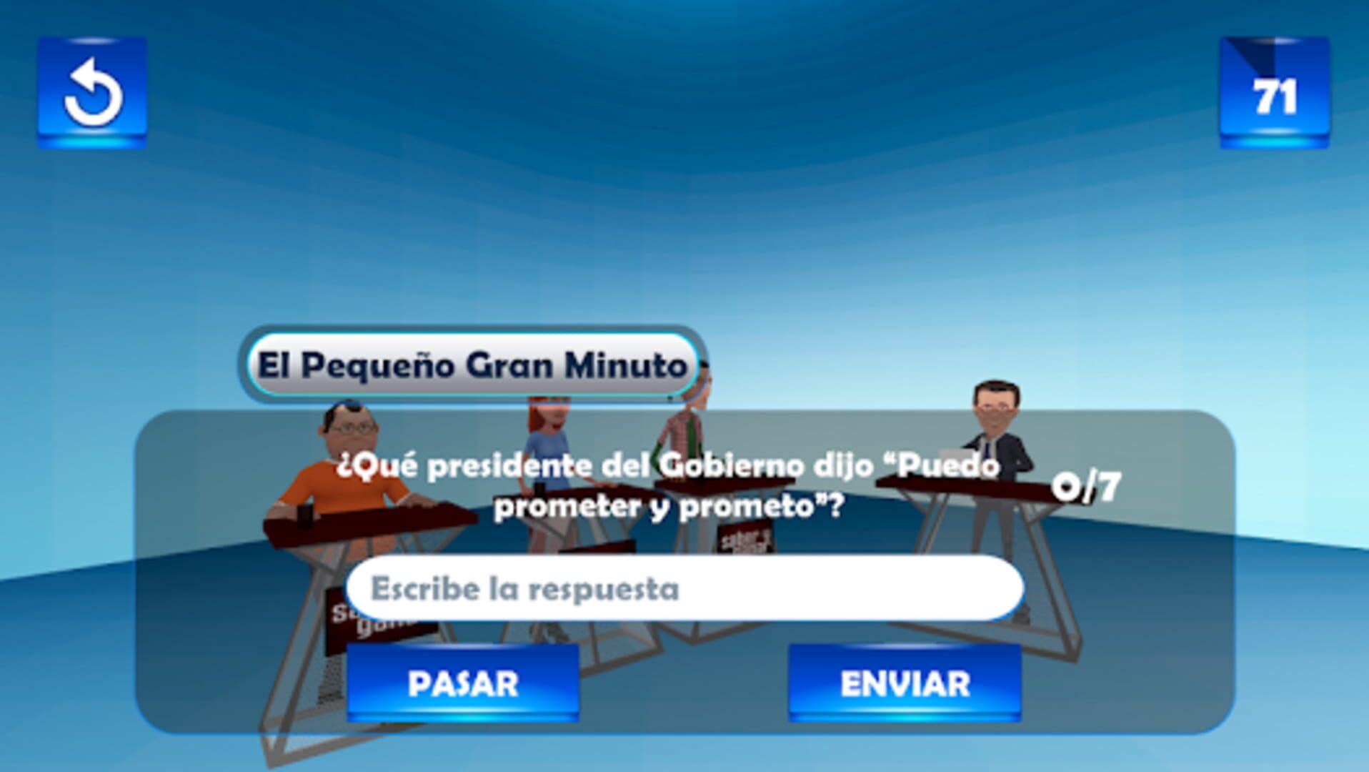 Foto do jogo Saber y Ganar
