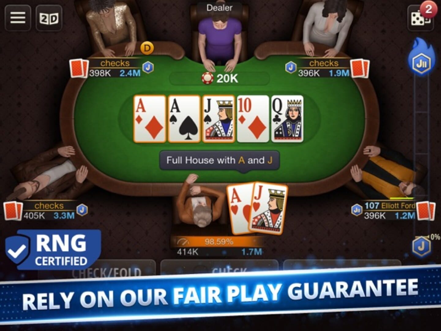 Foto do jogo Poker Game: World Poker Club