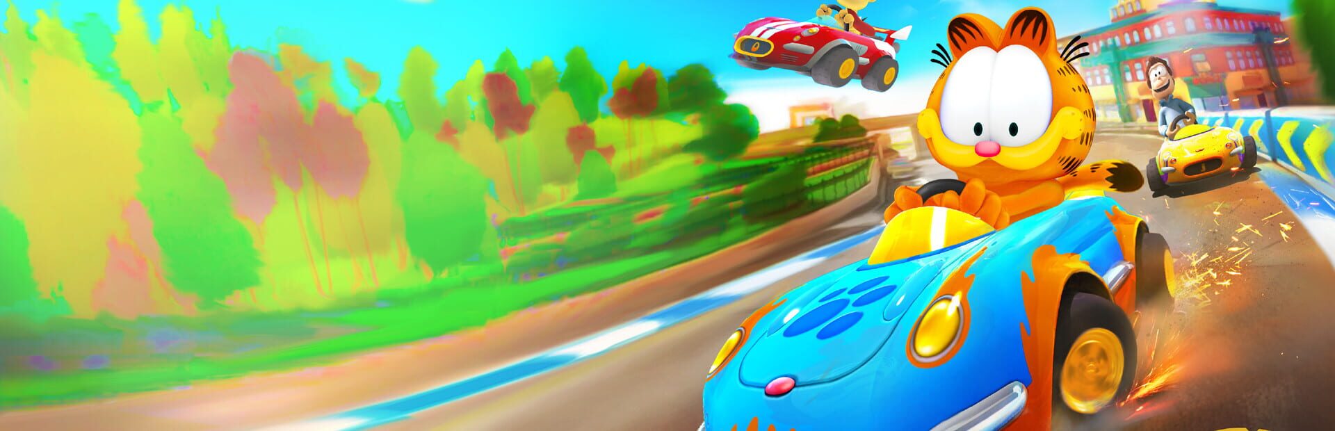 Foto do jogo Garfield Kart