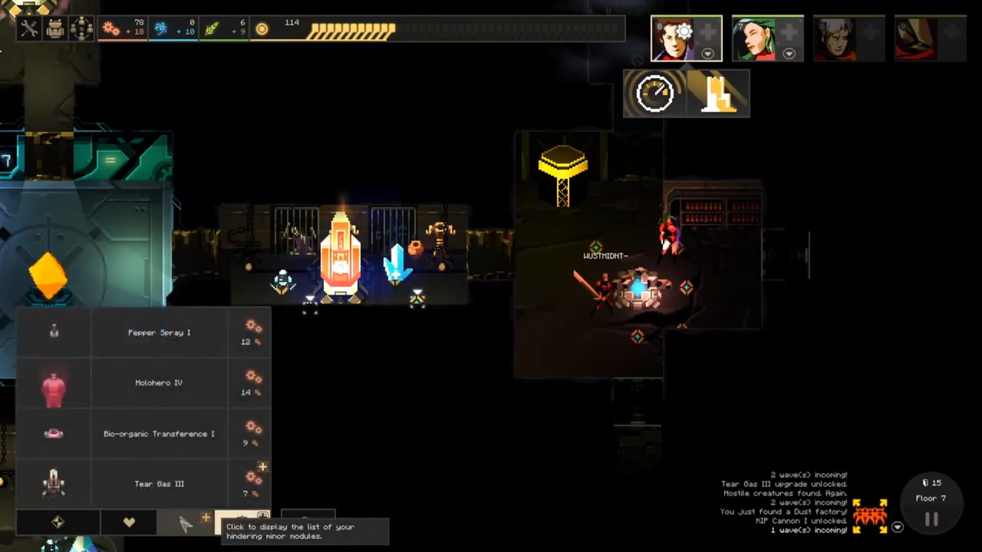 Foto do jogo Dungeon of the Endless: Pixel Edition