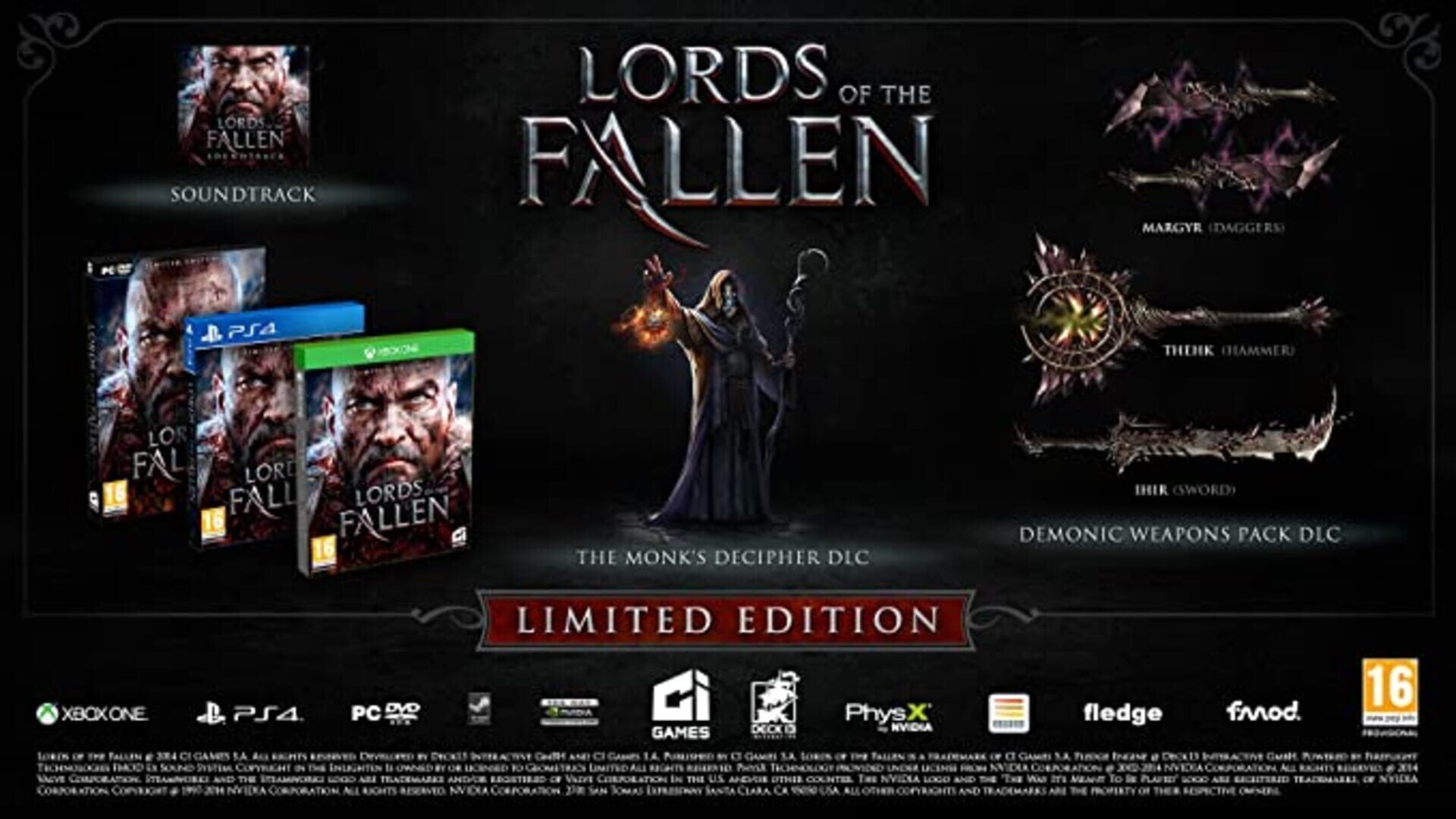 Foto do jogo Lords of the Fallen: Limited Edition