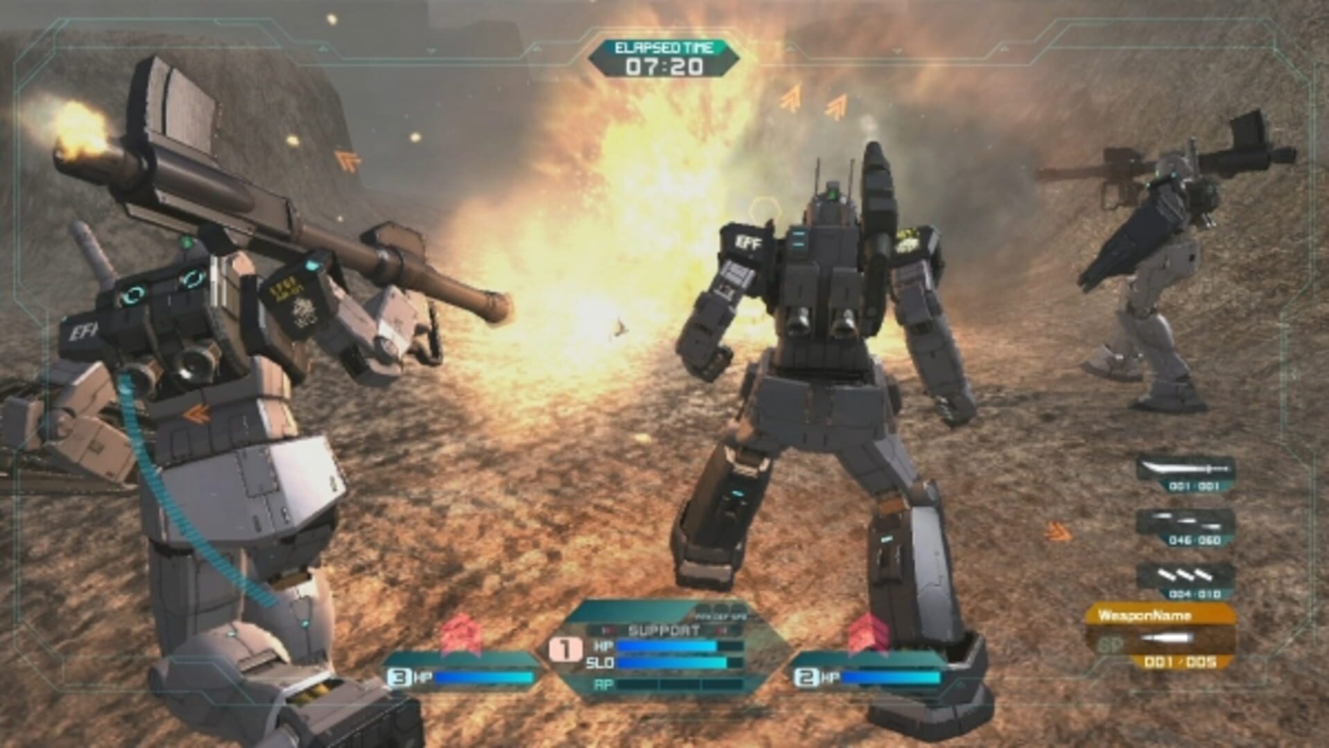 Foto do jogo Mobile Suit Gundam Side Stories