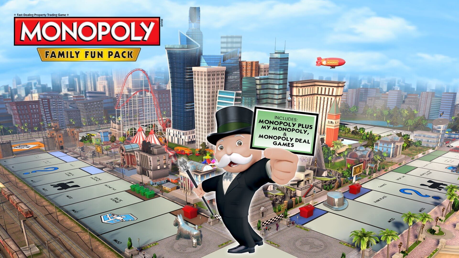 Foto do jogo Monopoly Family Fun Pack