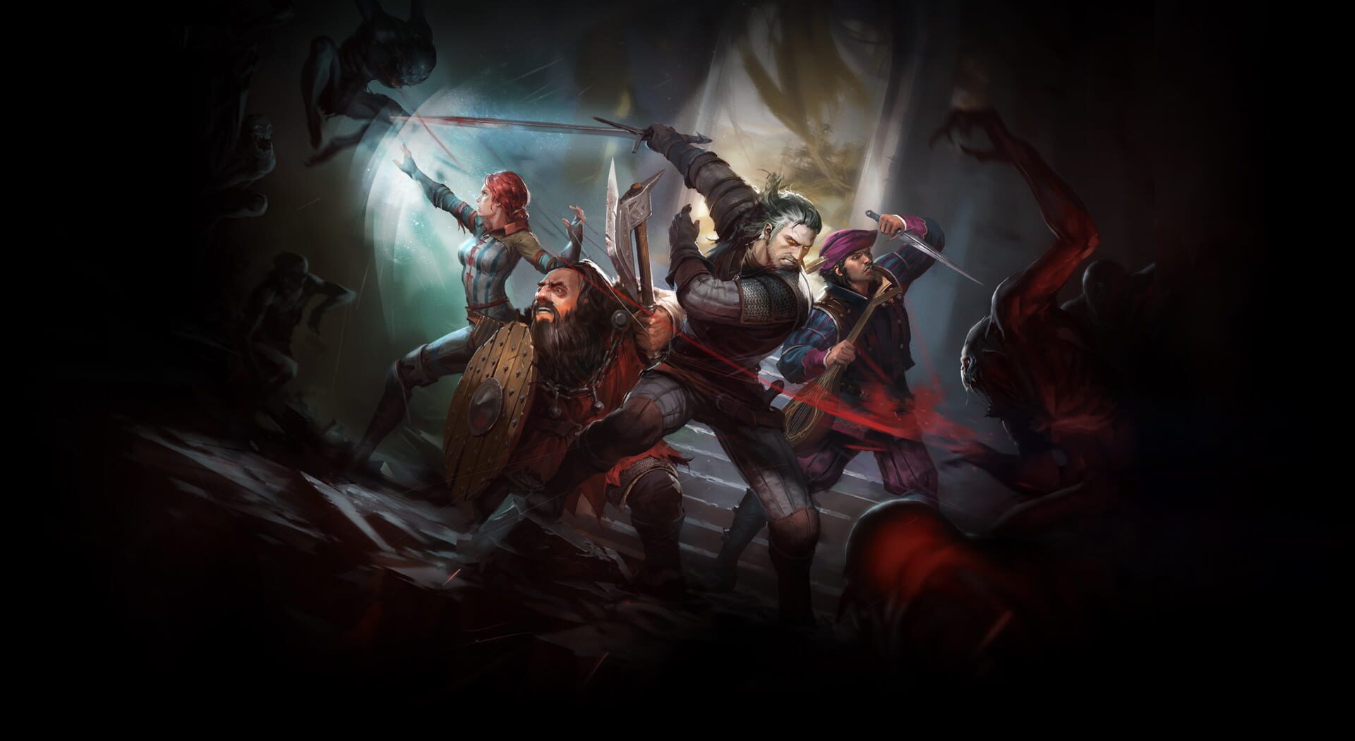Foto do jogo The Witcher: Adventure Game