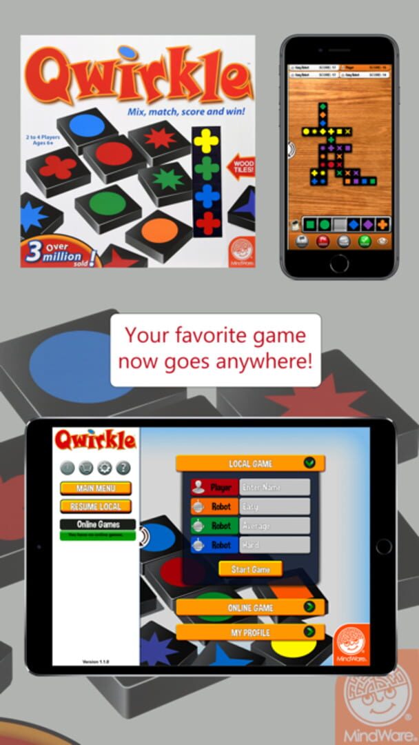 Foto do jogo Qwirkle