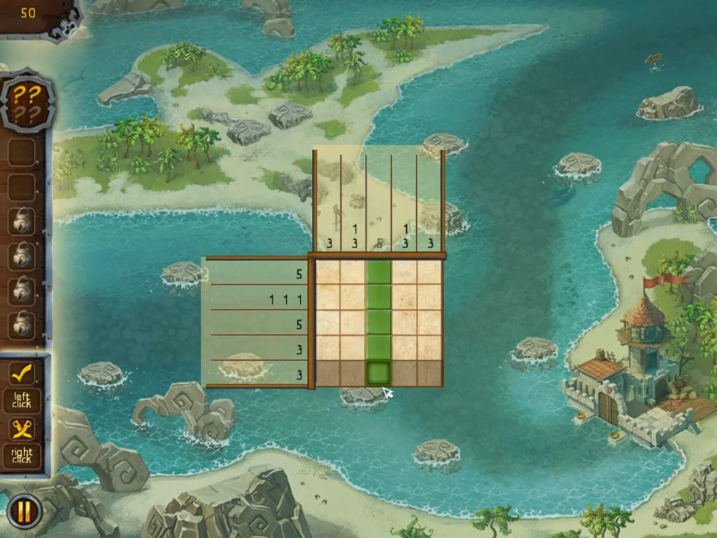 Foto do jogo Fill & Cross: Pirate Riddles 2