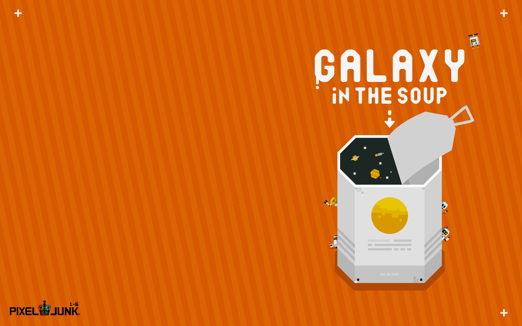 Foto do jogo PixelJunk Nom Nom Galaxy