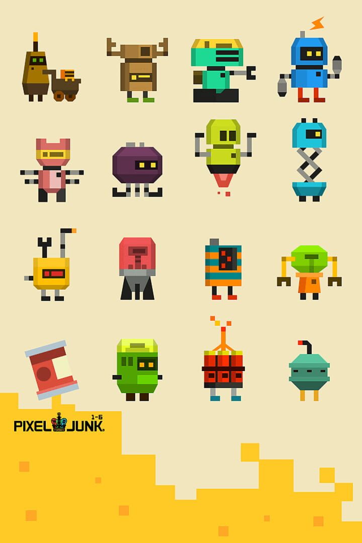 Foto do jogo PixelJunk Nom Nom Galaxy