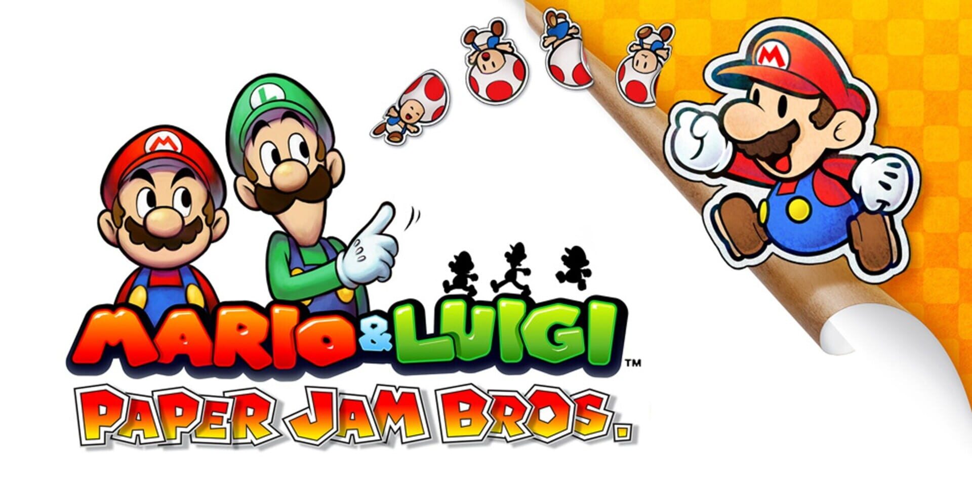 Foto do jogo Mario & Luigi: Paper Jam