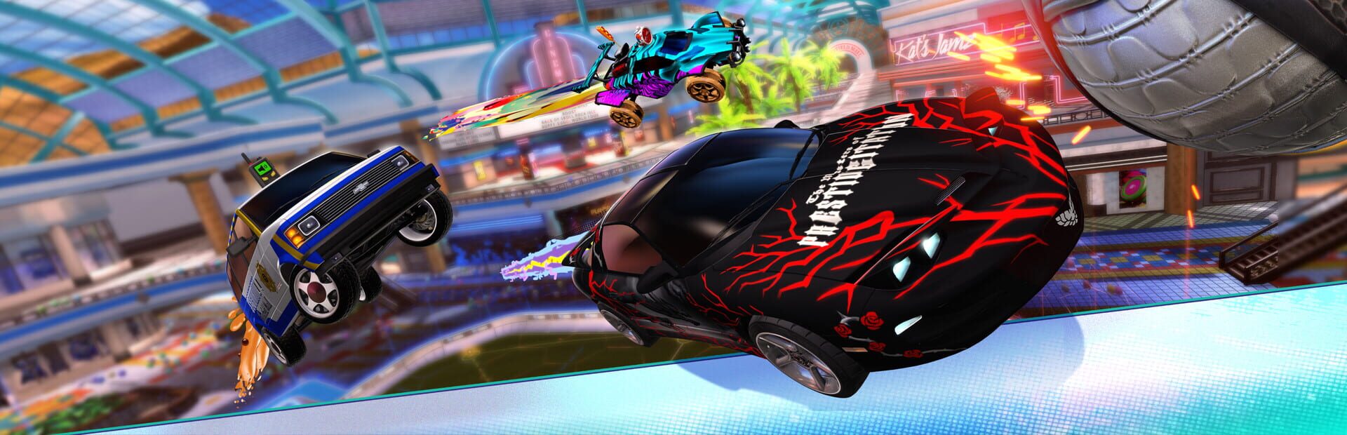 Foto do jogo Rocket League