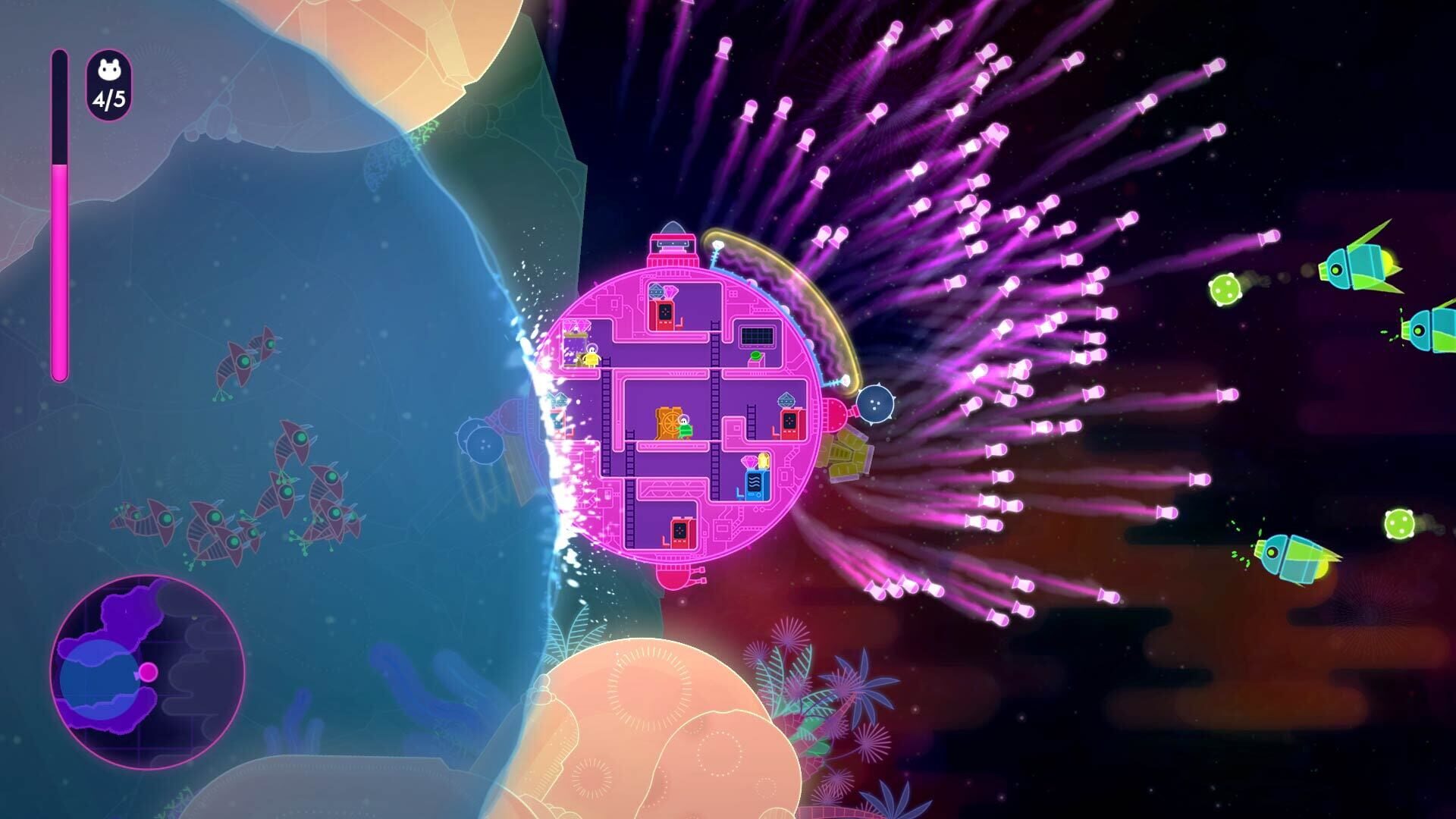 Foto do jogo Lovers in a Dangerous Spacetime