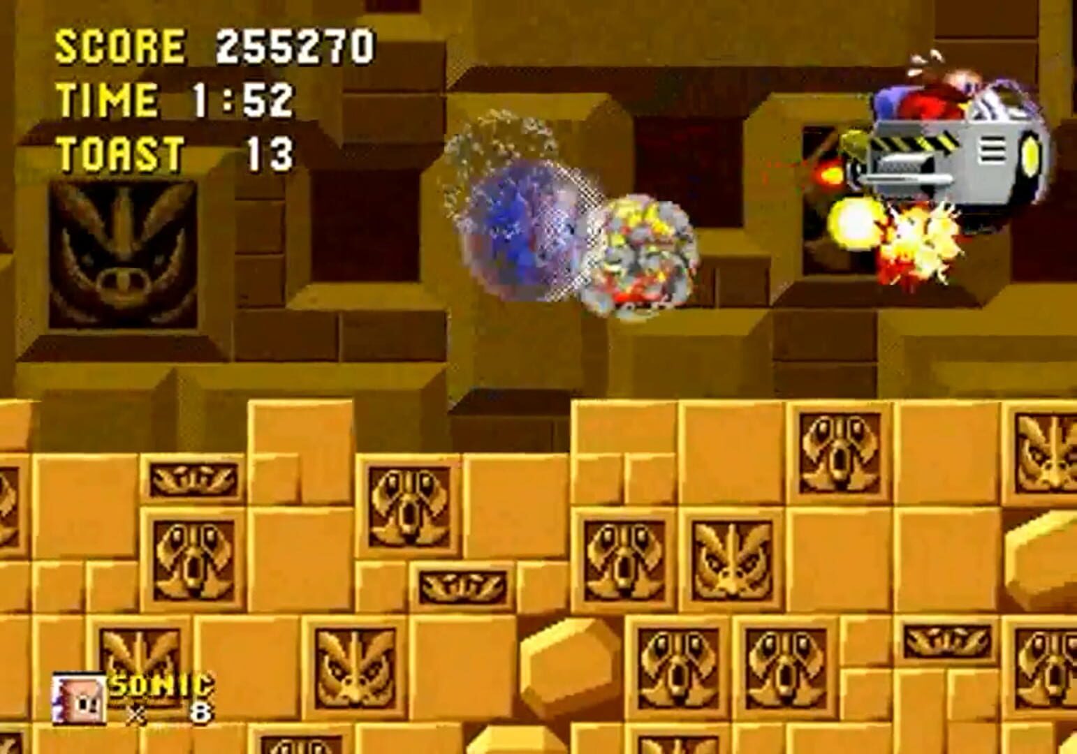 Foto do jogo Sonic the Hedgehog: Egg on Toast Edition