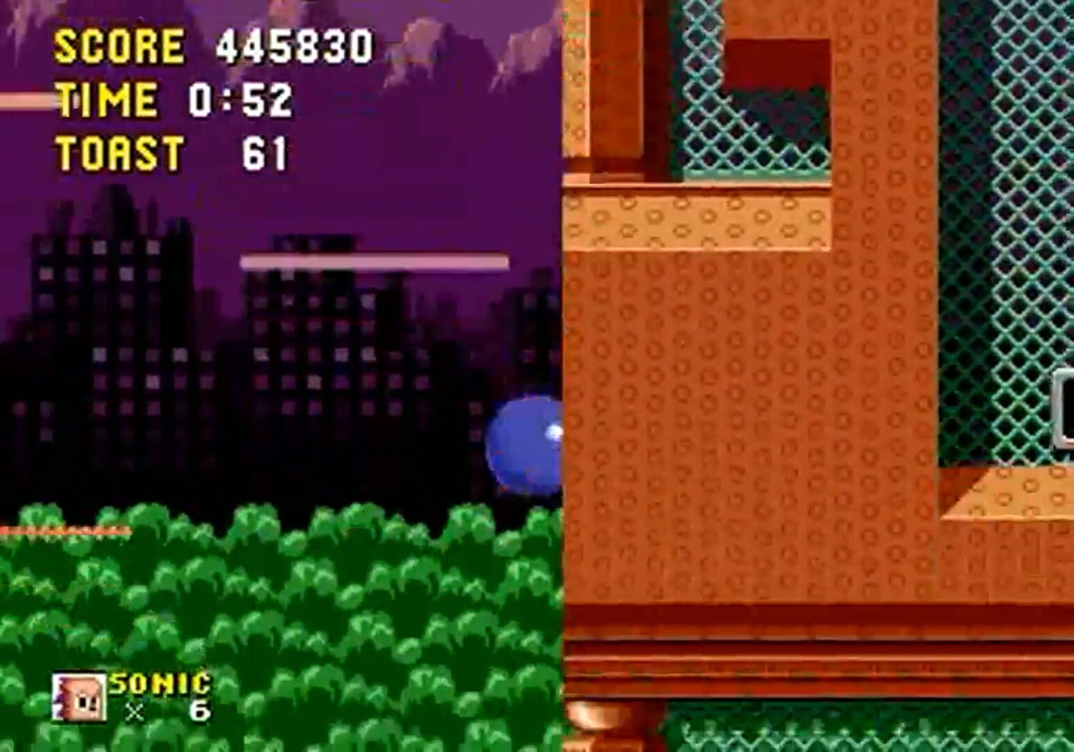 Foto do jogo Sonic the Hedgehog: Egg on Toast Edition