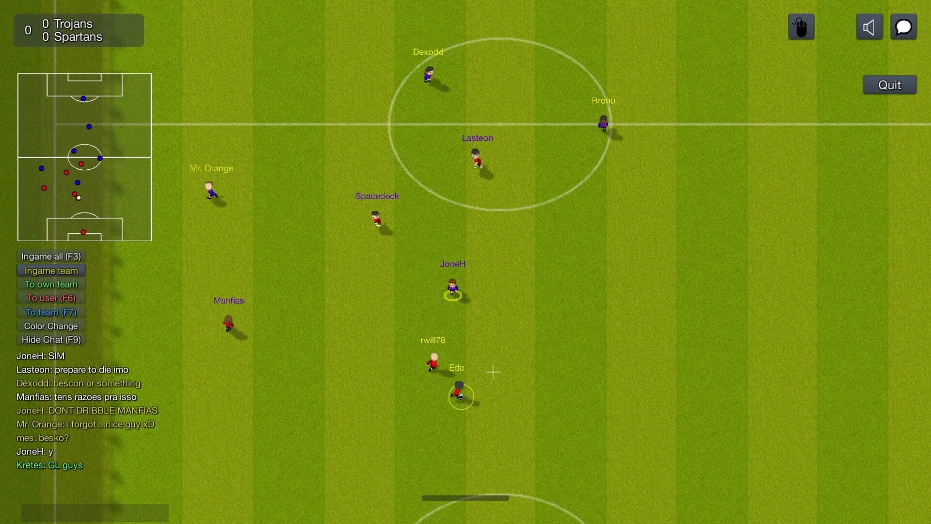 Foto do jogo World of Soccer