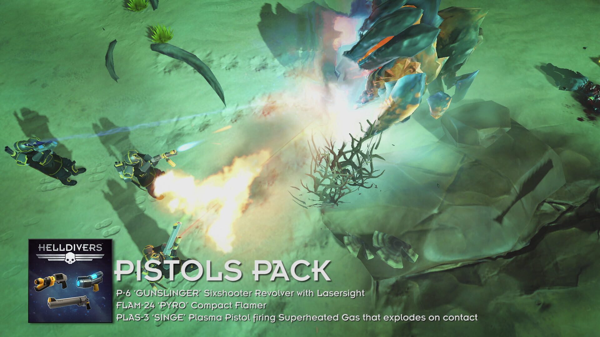 Foto do jogo Helldivers: Pistols Perk Pack