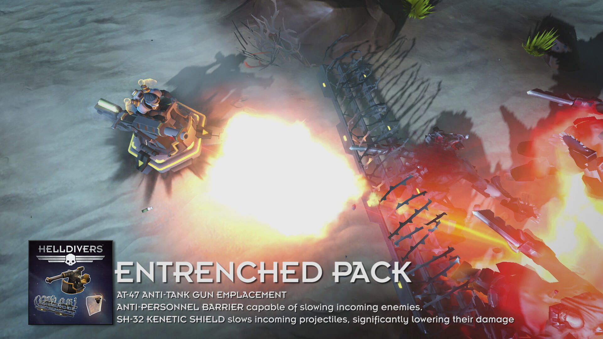 Foto do jogo Helldivers: Entrenched Pack