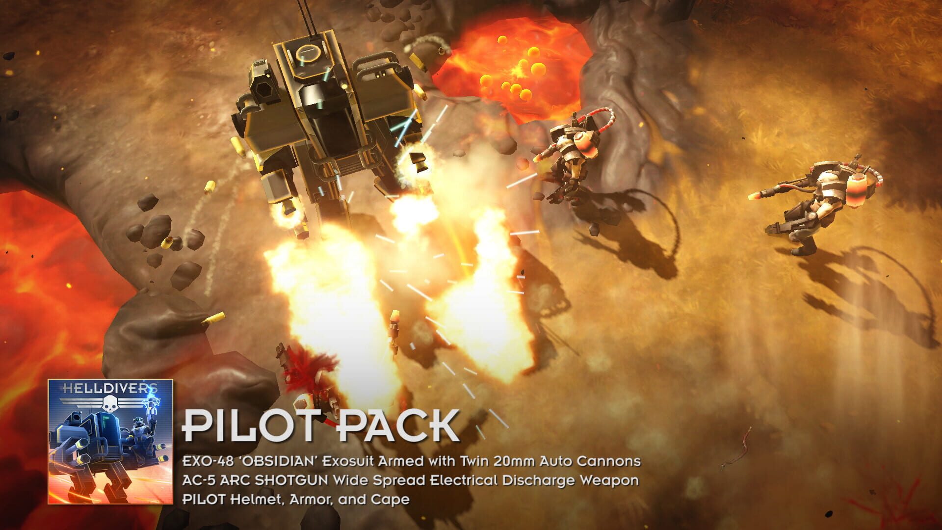 Foto do jogo Helldivers: Pilot Pack