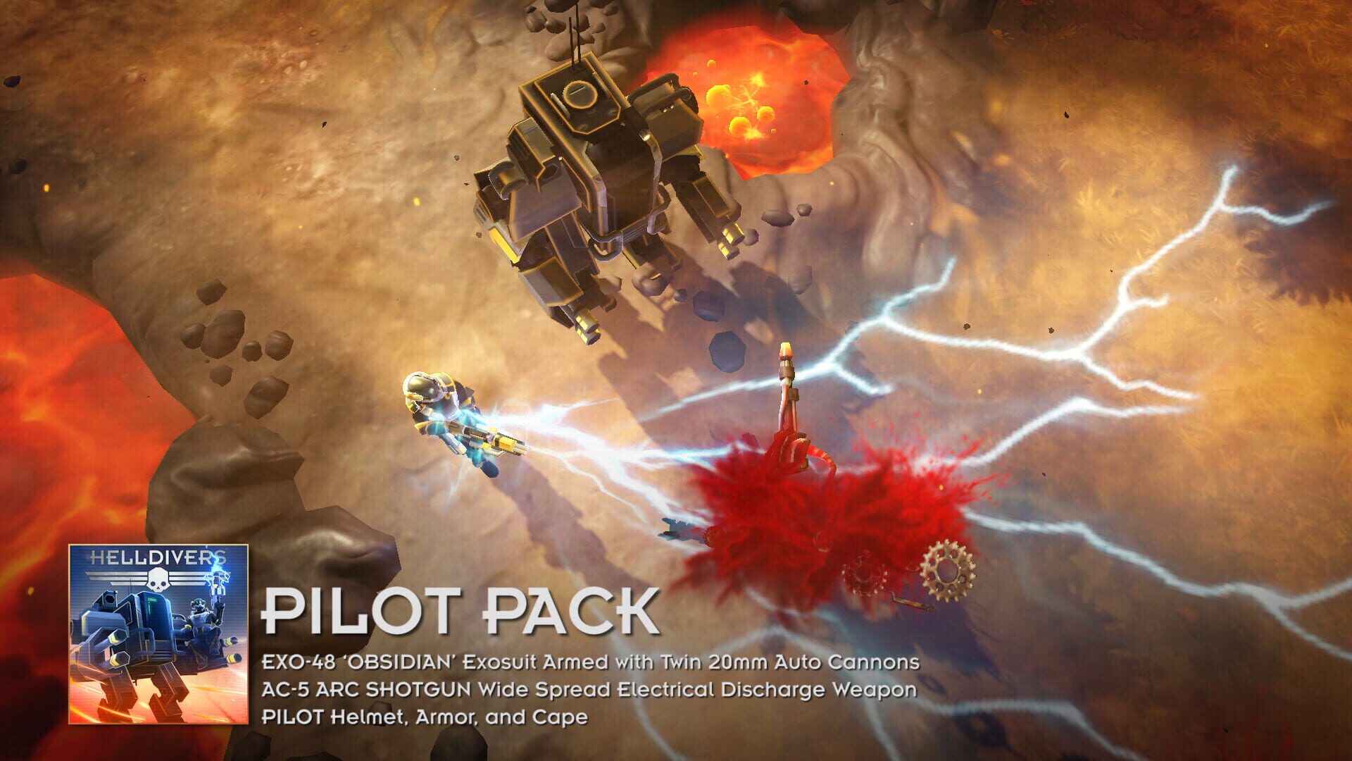 Foto do jogo Helldivers: Pilot Pack