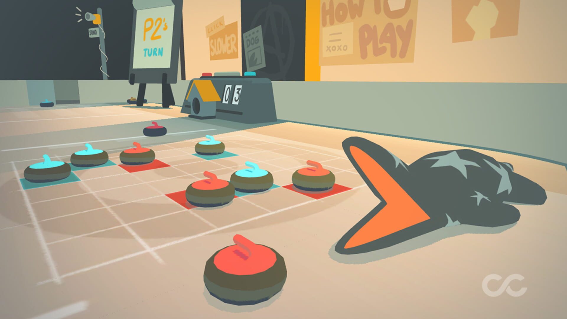 Foto do jogo Cuckoo Curling