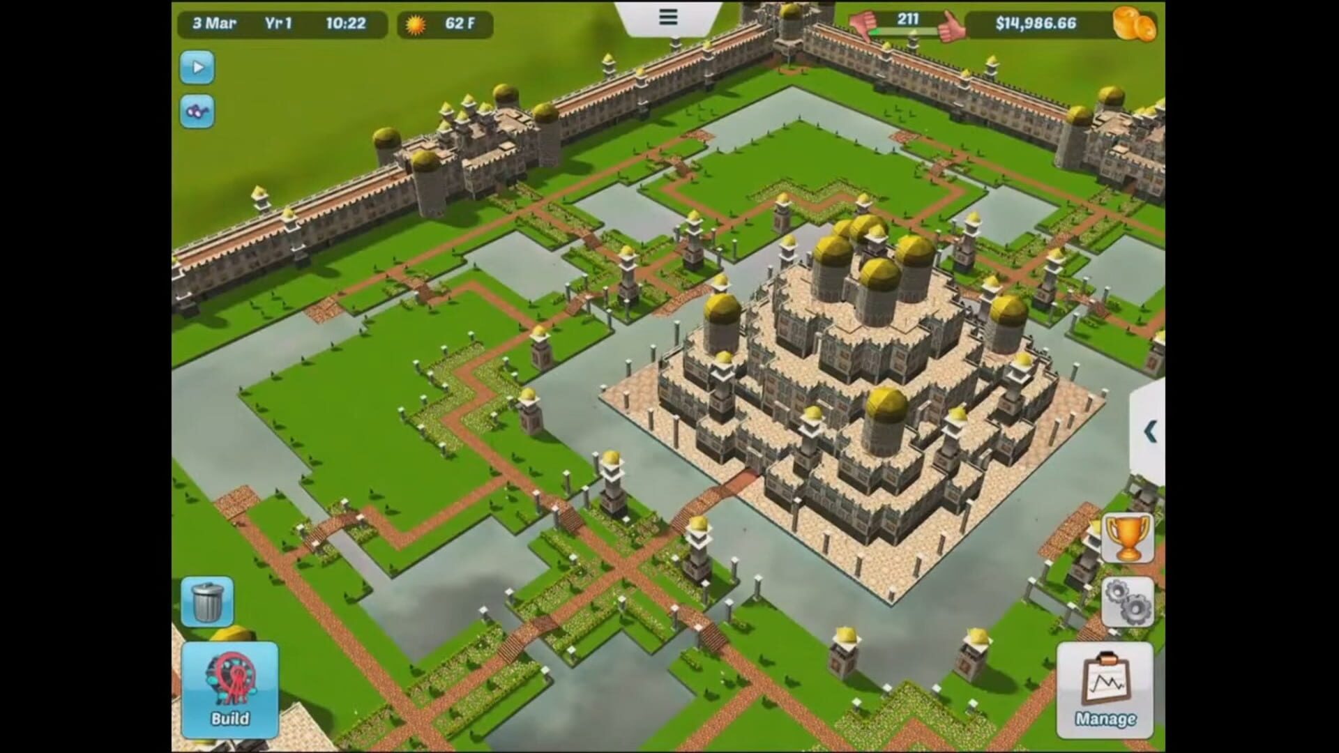 Foto do jogo Rollercoaster Tycoon 3