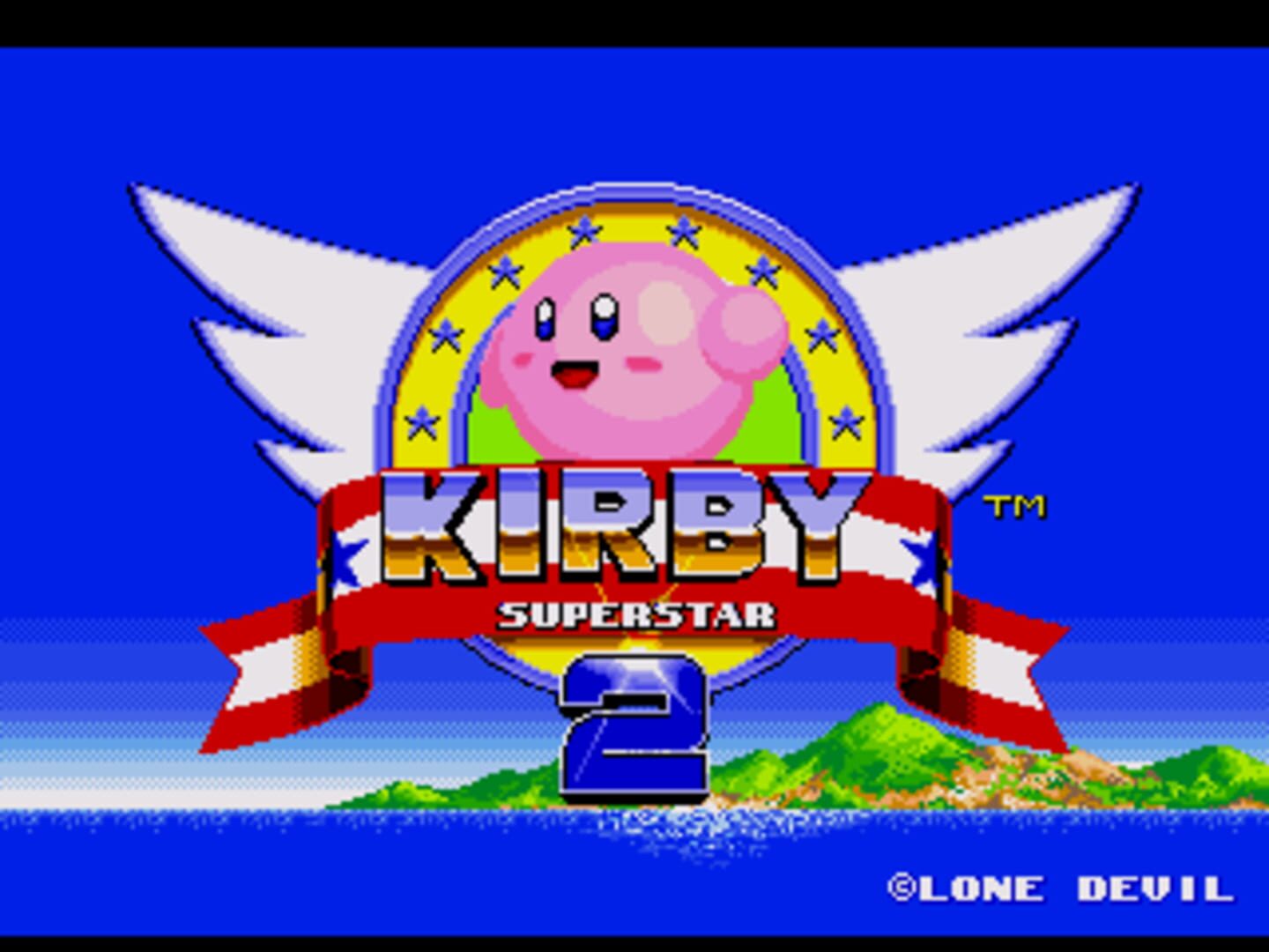 Foto do jogo Kirby in Sonic the Hedgehog 2